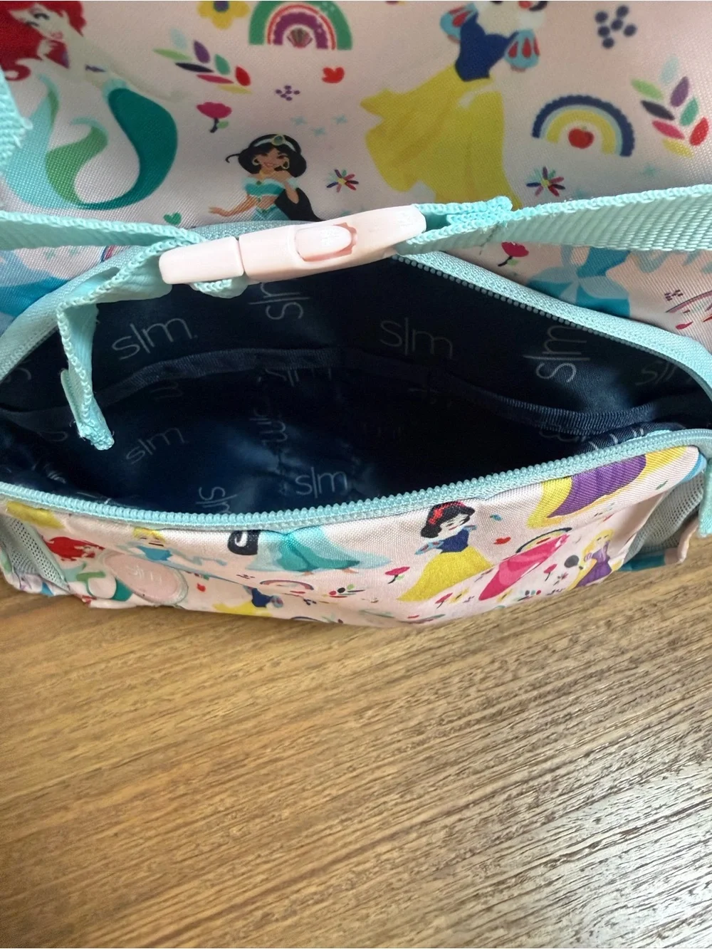 Simple Modern Disney Princess and Rainbows backpack